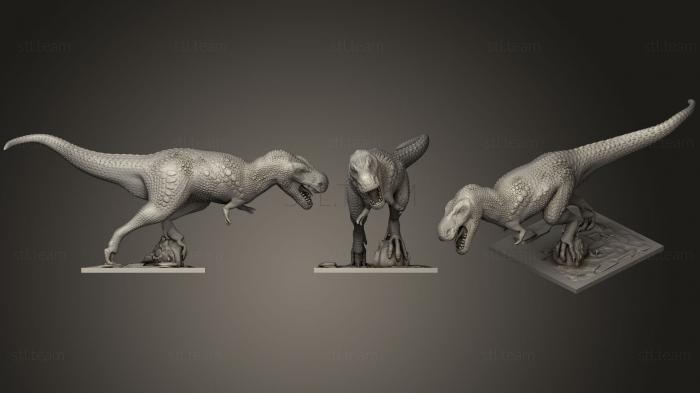 Статуэтки животных Тираннозавр для столешницы
